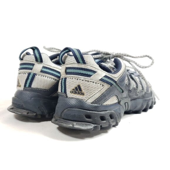 Adidas Kanadia TR-3 Mens Size 9 Trail Running Shoes Gray & Blue - Picture 4 of 9
